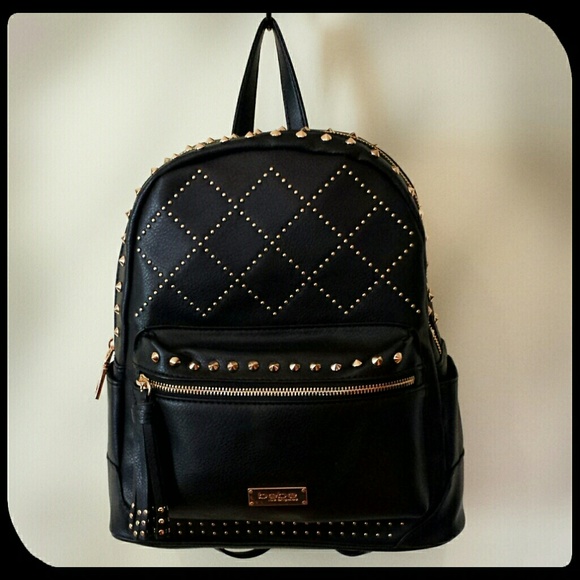 LAST CHANCE {Bebe} NWOT FULL SIZE Studded Backpack - Picture 8 of 8